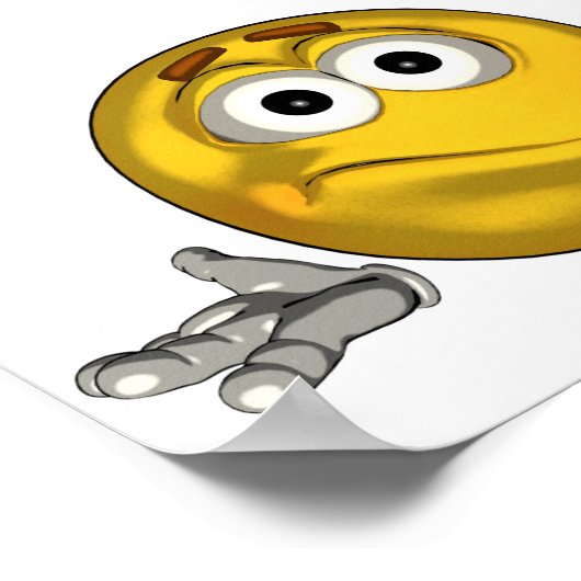 Verward - toon poster (Hoek)