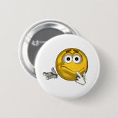 Verward - toon ronde button 5,7 cm (Voorkant /achterkant)