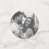 Verward & Verliefd Bachelorette-feest Foto Confett Confetti (Kleine voorkant)