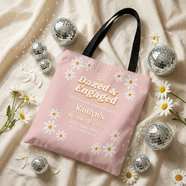 Verward & Verliefd Hippie 70er Jubileum Bruiloft Tote Bag