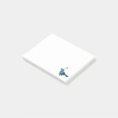 Verward vogel post-it® notes (Schuin)
