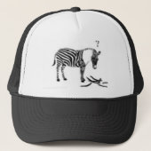 Verward Zebra Trucker Pet (Voorkant)