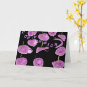 Verwarde abstracte wenskaarten kaart (Gele Bloem)