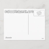 'Verwarde Carolers Feestdagenkaart (Achterkant)