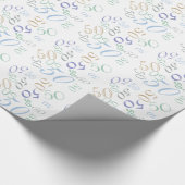 Verwarde cijfers VERANDEREN LEEFTIJD Verjaardag Ty Cadeaupapier (Hoek)