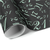 Verwarde cijfers VERANDEREN LEEFTIJD Verjaardag Ty Cadeaupapier (Rol Hoek)