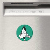 Verwarde DAFFY DUCK™ Gezicht Magneet (Insitu (Vaatwasser))