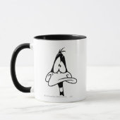 Verwarde DAFFY DUCK™ Gezicht Mok (Links)