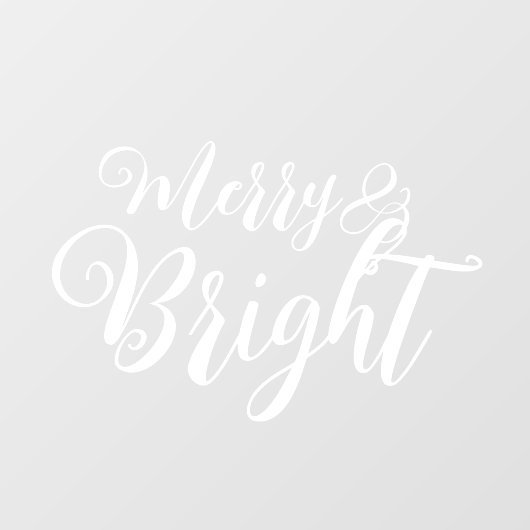 Verwarde en heldere kerstvensterkoeling raamsticker (Vel)