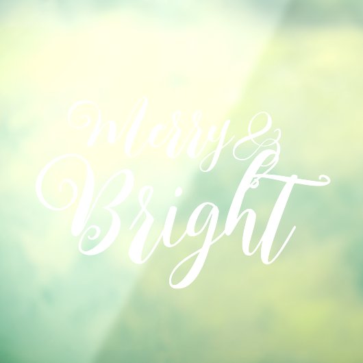 Verwarde en heldere kerstvensterkoeling raamsticker (Vel 3)