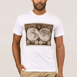 Verwarde Express® Oude Kaart #4 T-shirt