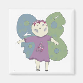 Verwarde Fae - Zombie Fairy Magnet