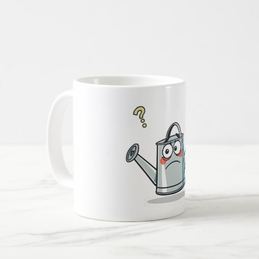 verwarde gieter koffiemok (Voorkant links)