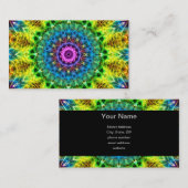 verwarde harmonie kaleidoscoop visitekaartje (Voorkant / Achterkant)