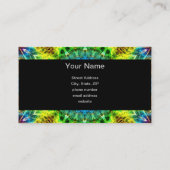 verwarde harmonie kaleidoscoop visitekaartje (Achterkant)