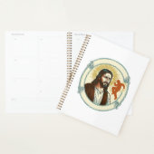 Verwarde Jezus Virale Dans Trend Silhouet Video Planner (Display)