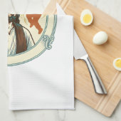 Verwarde Jezus Virale Dans Trend Silhouet Video Theedoek (Quarter Fold)