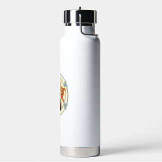 Verwarde Jezus Virale Dans Trend Silhouet Video Waterfles