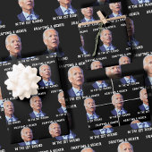 Verwarde Joe Biden Fantasy Football Loser Drafting Inpakpapier Vel