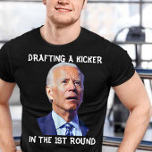 Verwarde Joe Biden Fantasy Football Loser Drafting T-shirt