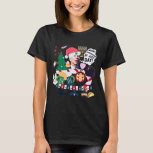Verwarde Joe Biden Vakantie Anti Joe Biden Grappig T-shirt