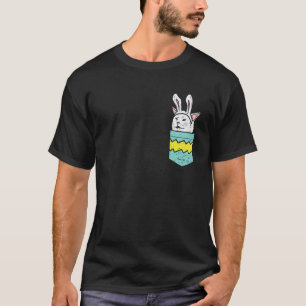 Verwarde Kat Konijn Bunny Oren Zak Meme Pasen T-shirt
