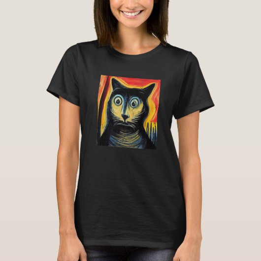 Verwarde Kat T-shirt (Voorkant)