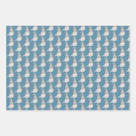 Verwarde kerstcadeaubladen voor kerstcadeautjes inpakpapier vel (Voorkant 2)