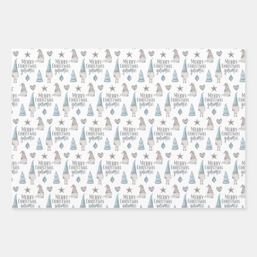 Verwarde kerstcadeaubladen voor kerstcadeautjes inpakpapier vel (Voorkant)