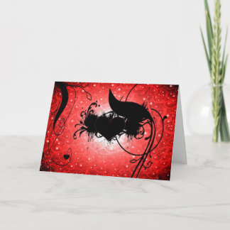 Verwarde Liefde Feestdagen Kaart