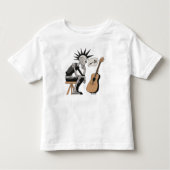 Verwarde muziekrobot kinder shirts (Voorkant)