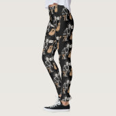 Verwarde muziekrobot leggings (Links)