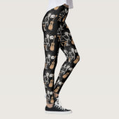 Verwarde muziekrobot leggings (Rechts)