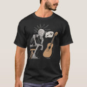 Verwarde muziekrobot t-shirt (Voorkant)