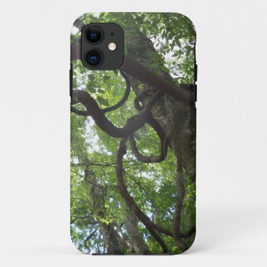 verwarde oude druivenranken in boom Case-Mate iPhone case (Achterkant)