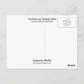 Verwardheid door Michael Moffa Briefkaart (Achterkant)