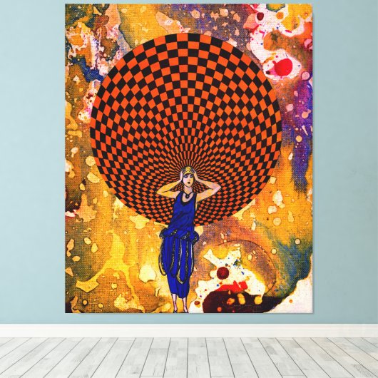 Verwardheid door Michael Moffa Canvas Afdruk (Insitu (Houten vloer))