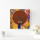 Verwardheid door Michael Moffa Vierkante Klok (Huis)