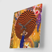 Verwardheid door Michael Moffa Vierkante Klok (Hoek)