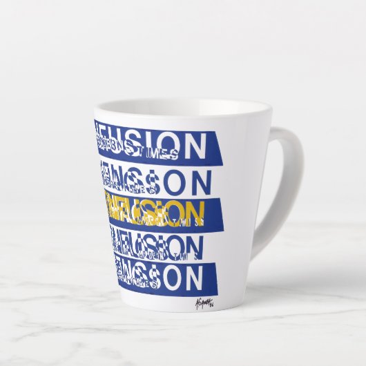 Verwardheid Latte Mok (Rechterhoek)