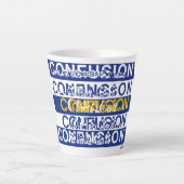 Verwardheid Latte Mok (Voorkant)