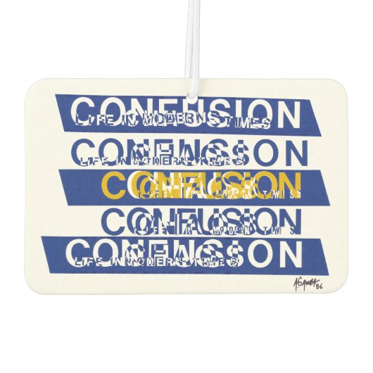 Verwardheid Luchtverfrisser (Achterkant)