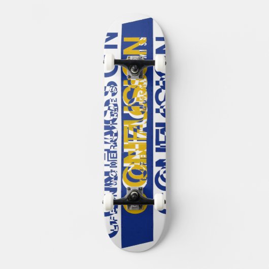 Verwardheid Persoonlijk Skateboard (Voorkant)