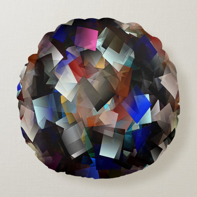 Verwardheid.... Rond Kussen (Voorkant)