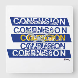 Verwardheid Vierkante Klok