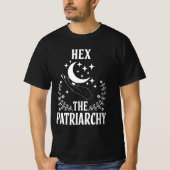 Verwarm de patriarchie t-shirt (Voorkant)