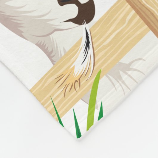 Verwarm uzelf met deze drie dieren fleece deken (Hoek)