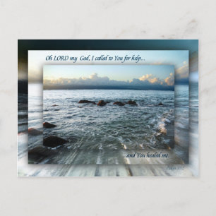 Verwarmd...bidden Briefkaart