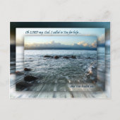 Verwarmd...bidden Briefkaart (Voorkant)