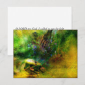 Verwarmd Briefkaart (Voorkant / Achterkant)